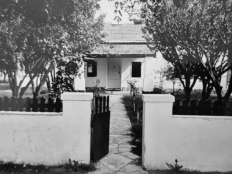 Frente del laboratorio en 1968