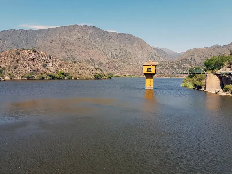 Dique Los Sauces antes y después del control biológico